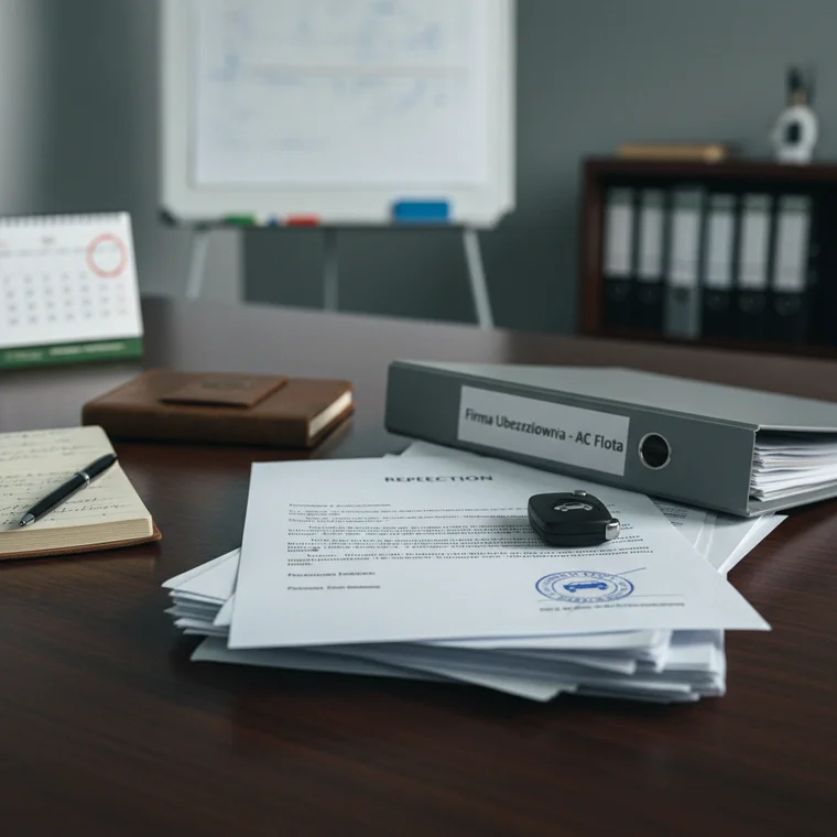 Odmowa wypłaty AC samochodu służbowego najczęstsze przyczyny