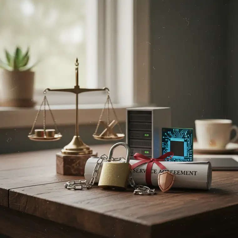 Jak ograniczyć kary umowne w umowie serwisowej IT dla mikrofirmy