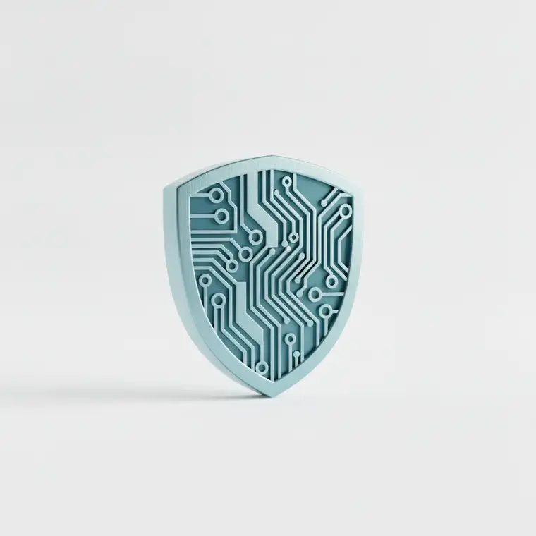 Właściciel mikrofirmy usługowej analizuje polisę ubezpieczenia cyber przy laptopie, zastanawiając się jak uniknąć najczęstszych błędów przy zakupie ubezpieczenia cyber